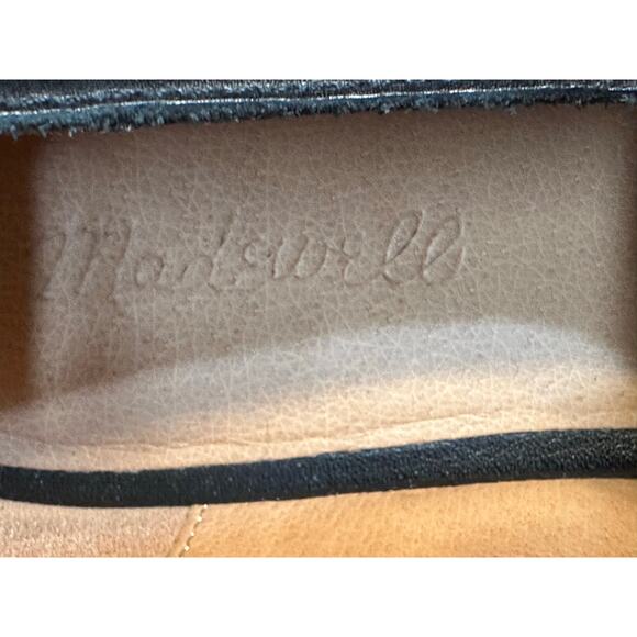 Madewell Chunky Mary Jane Shoes Women 10 Black Academia Dark Neutral Grunge 90s - Picture 8 of 11